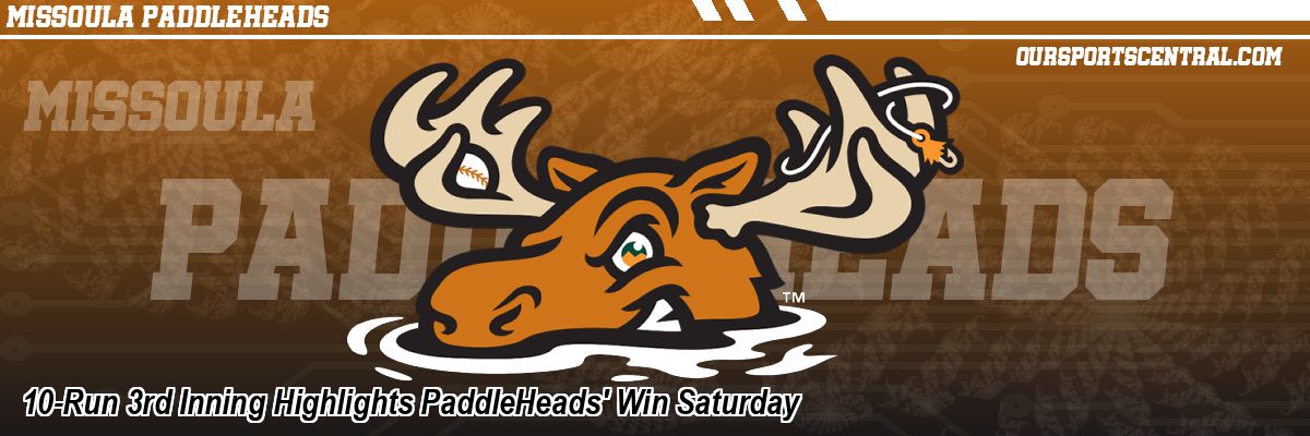 10-Run 3rd Inning Highlights PaddleHeads' Win Saturday