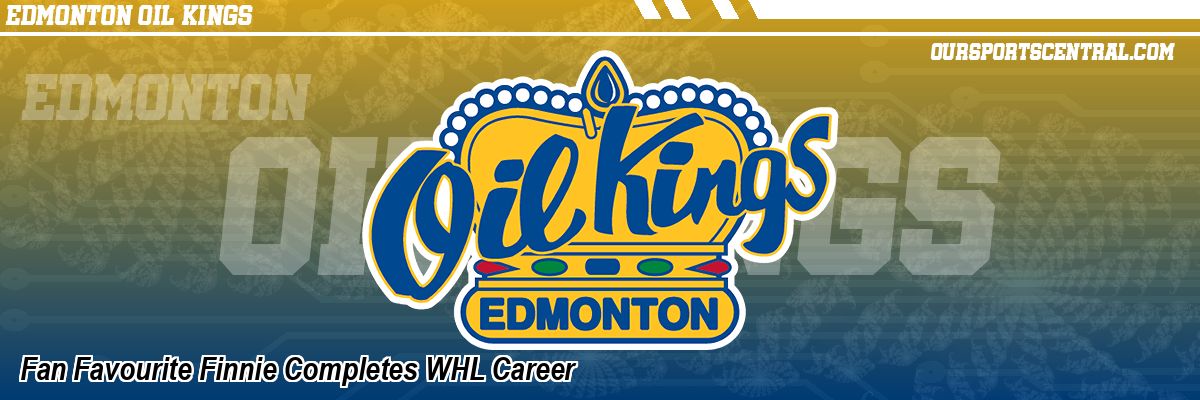 Fan Favourite Finnie Completes WHL Career