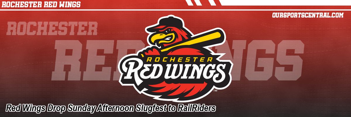 Red Wings Drop Sunday Afternoon Slugfest to RailRiders