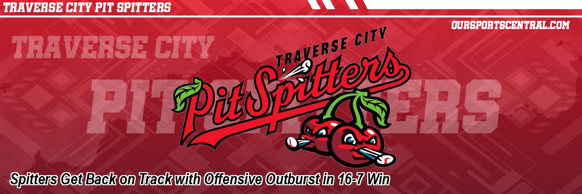 Spitters Get Back on Track with Offensive Outburst in 16-7 Win