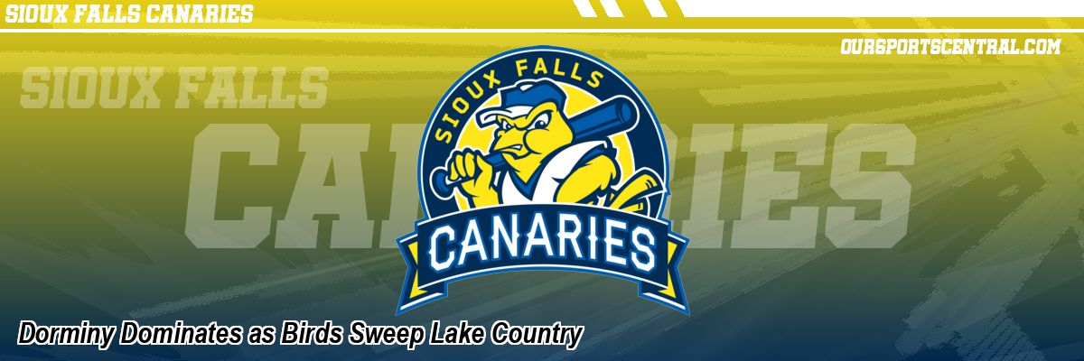 Dorminy Dominates as Birds Sweep Lake Country