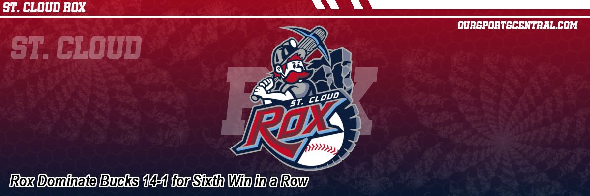 Rox Dominate Bucks 14-1 for Sixth Win in a Row