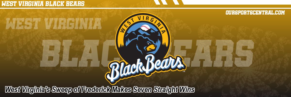 West Virginia's Sweep of Frederick Makes Seven Straight Wins