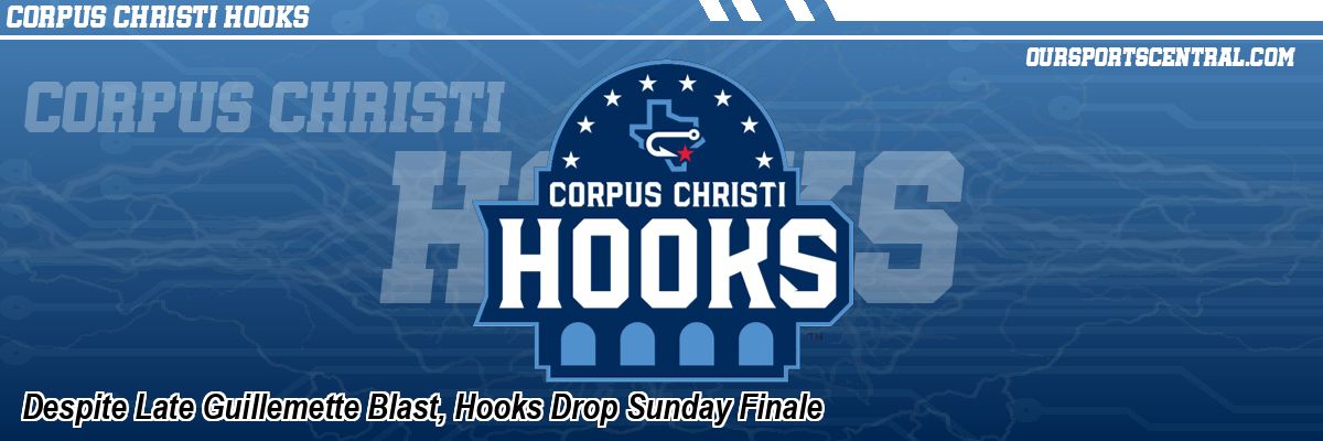 Despite Late Guillemette Blast, Hooks Drop Sunday Finale