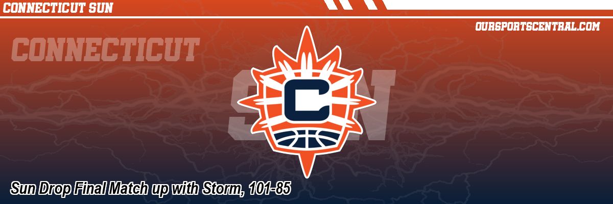 Sun Drop Final Match up with Storm, 101-85