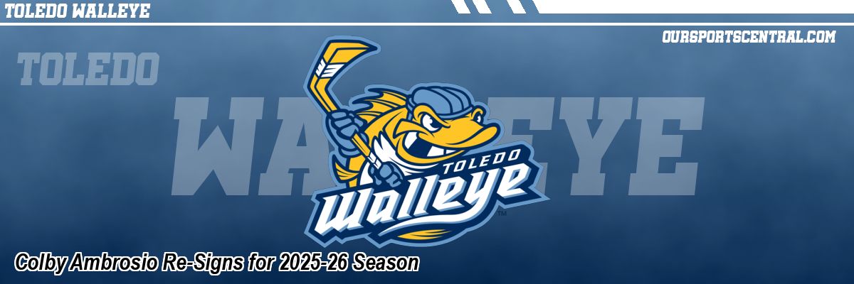 Colby Ambrosio Re-Signs for 2025-26 Season
