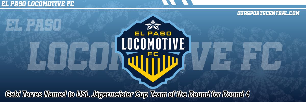 Gabi Torres Named to USL Jägermeister Cup Team of the Round for Round 4