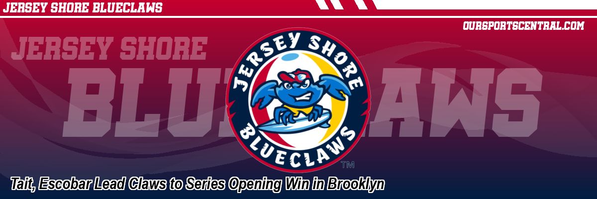 Tait, Escobar Lead Claws to Series Opening Win in Brooklyn