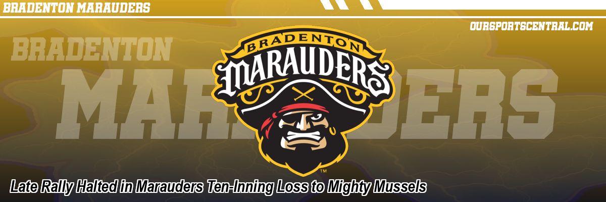 Late Rally Halted in Marauders Ten-Inning Loss to Mighty Mussels