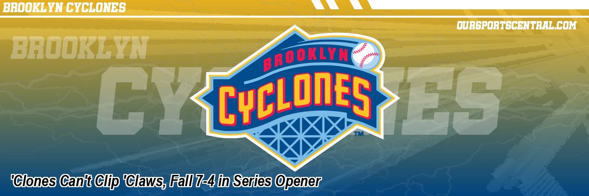 'Clones Can't Clip 'Claws, Fall 7-4 in Series Opener