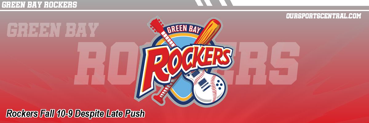 Rockers Fall 10-9 Despite Late Push