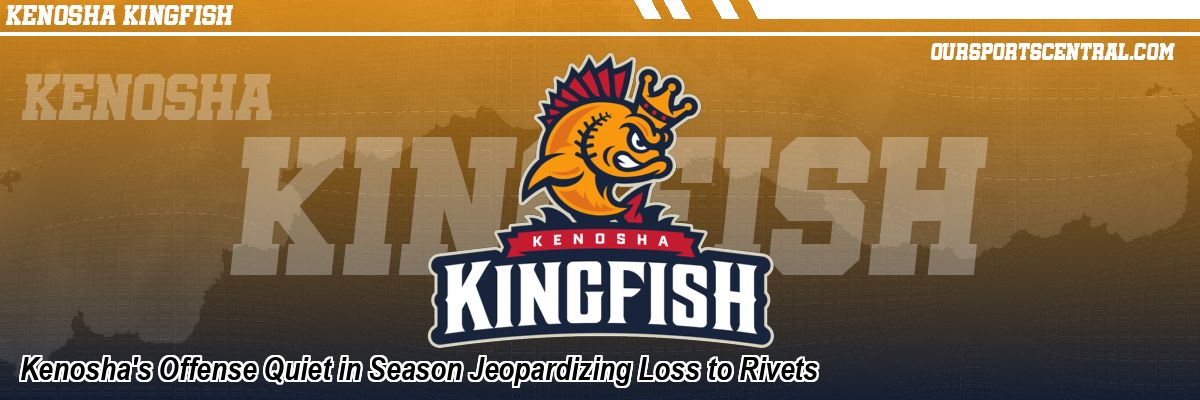 Kenosha's Offense Quiet in Season Jeopardizing Loss to Rivets