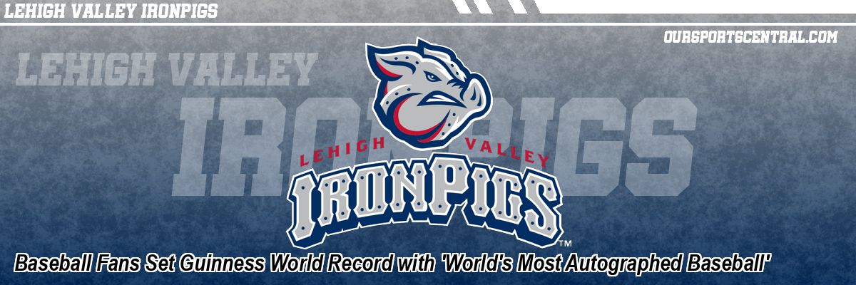 Baseball Fans Set Guinness World Record with 'World's Most Autographed Baseball'