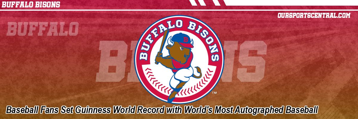 Baseball Fans Set Guinness World Record with World's Most Autographed Baseball