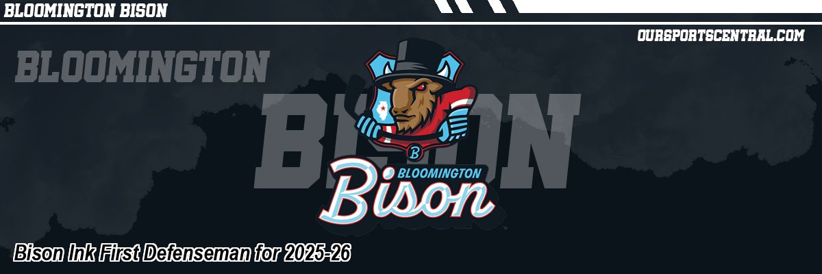 Bison Ink First Defenseman for 2025-26