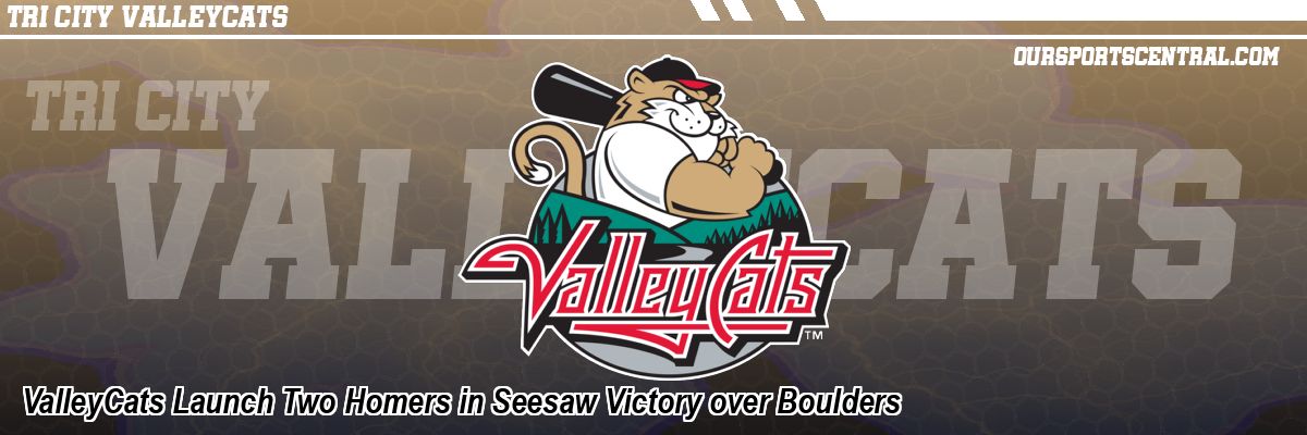 ValleyCats Launch Two Homers in Seesaw Victory over Boulders