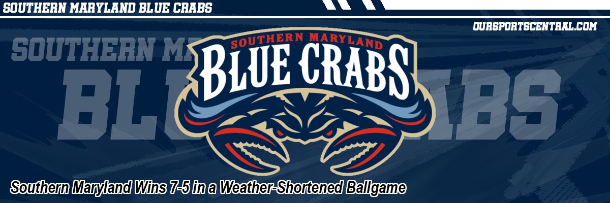 Southern Maryland Wins 7-5 in a Weather-Shortened Ballgame