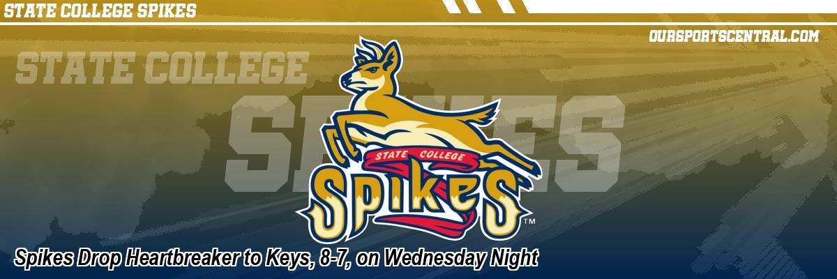 Spikes Drop Heartbreaker to Keys, 8-7, on Wednesday Night