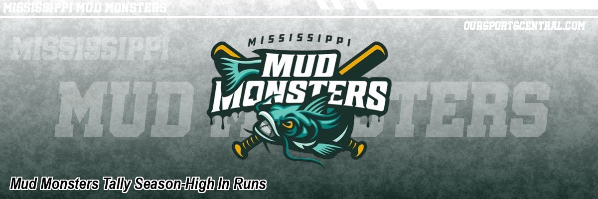 Mud Monsters Tally Season-High In Runs