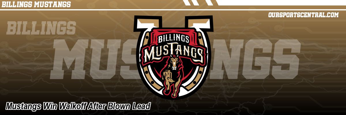 Mustangs Win Walkoff After Blown Lead