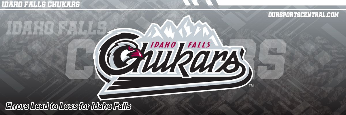 Errors Lead to Loss for Idaho Falls