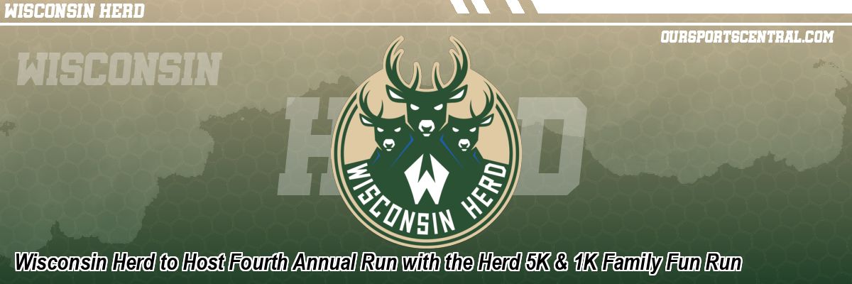 Wisconsin Herd to Host Fourth Annual Run with the Herd 5K & 1K Family Fun Run