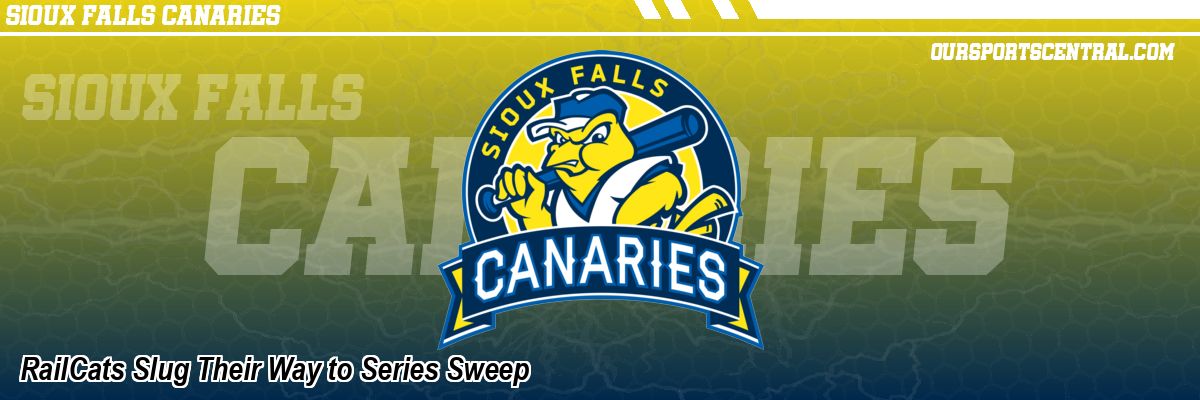 RailCats Slug Their Way to Series Sweep