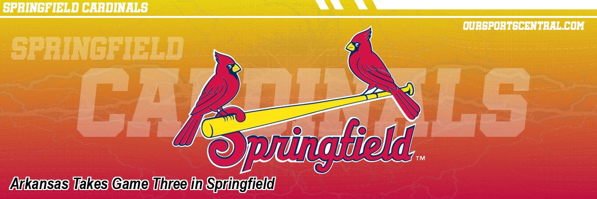 Arkansas Takes Game Three in Springfield