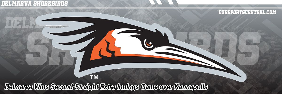 Delmarva Wins Second-Straight Extra Innings Game over Kannapolis