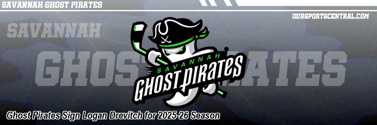 Ghost Pirates Sign Logan Drevitch for 2025-26 Season