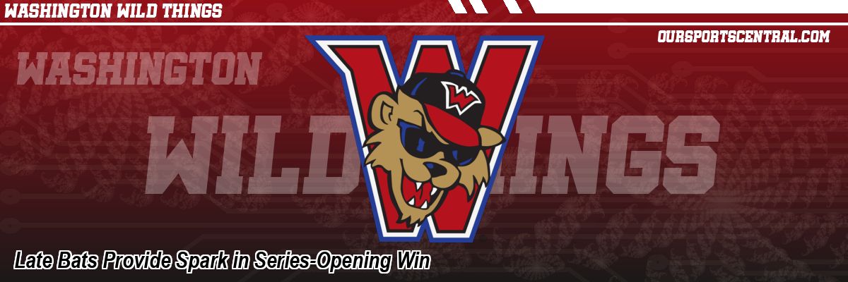 Late Bats Provide Spark in Series-Opening Win