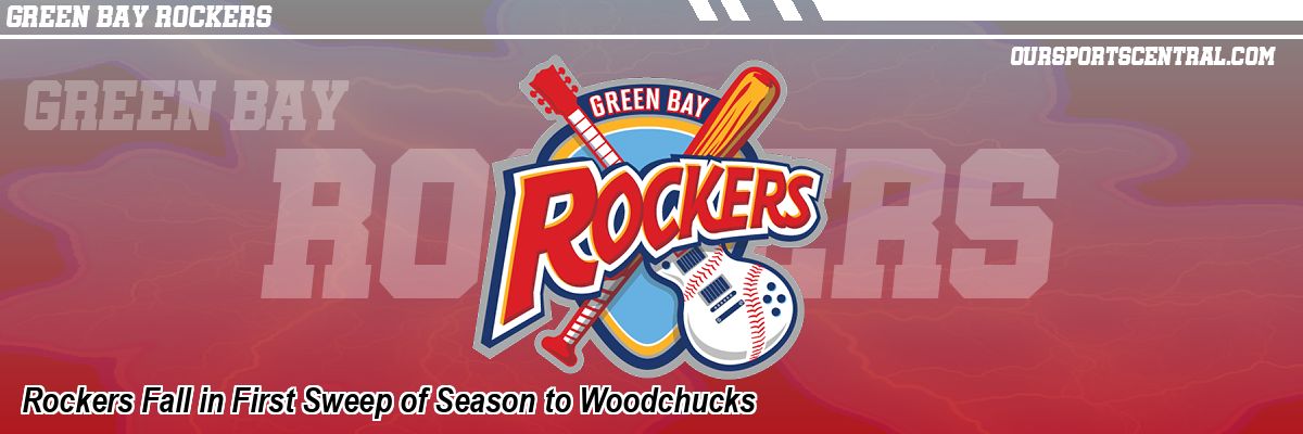 Rockers Fall in First Sweep of Season to Woodchucks