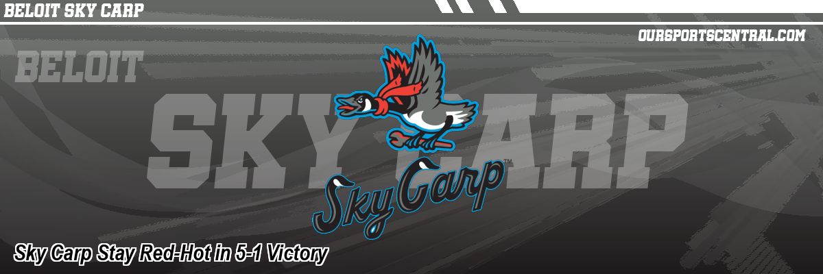 Sky Carp Stay Red-Hot in 5-1 Victory