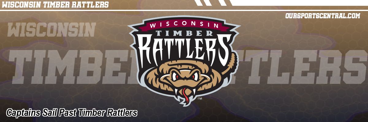 Captains Sail Past Timber Rattlers
