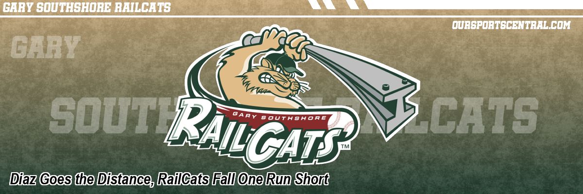 Diaz Goes the Distance, RailCats Fall One Run Short