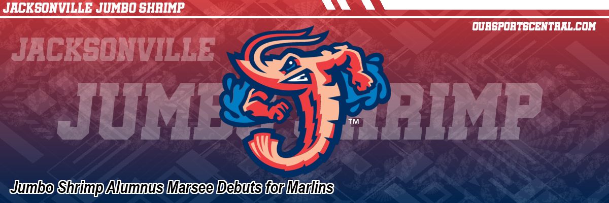 Jumbo Shrimp Alumnus Marsee Debuts for Marlins