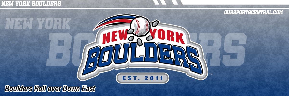 Boulders Roll over Down East