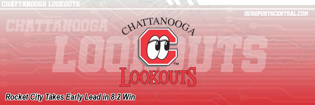Rocket City Takes Early Lead in 8-2 Win