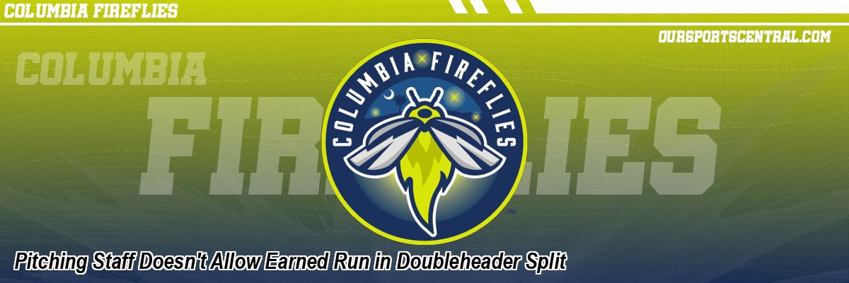 Pitching Staff Doesn't Allow Earned Run in Doubleheader Split