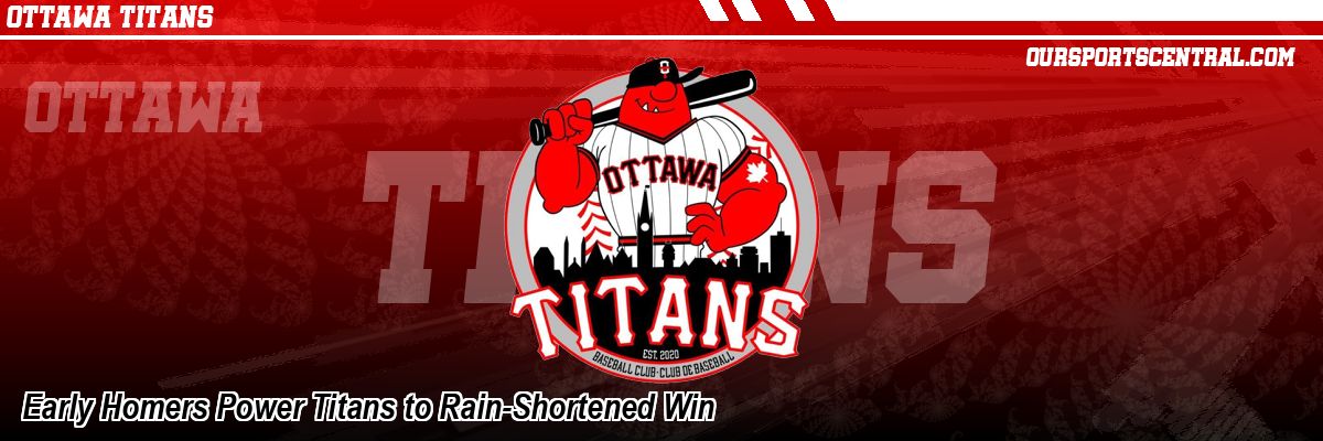 Early Homers Power Titans to Rain-Shortened Win