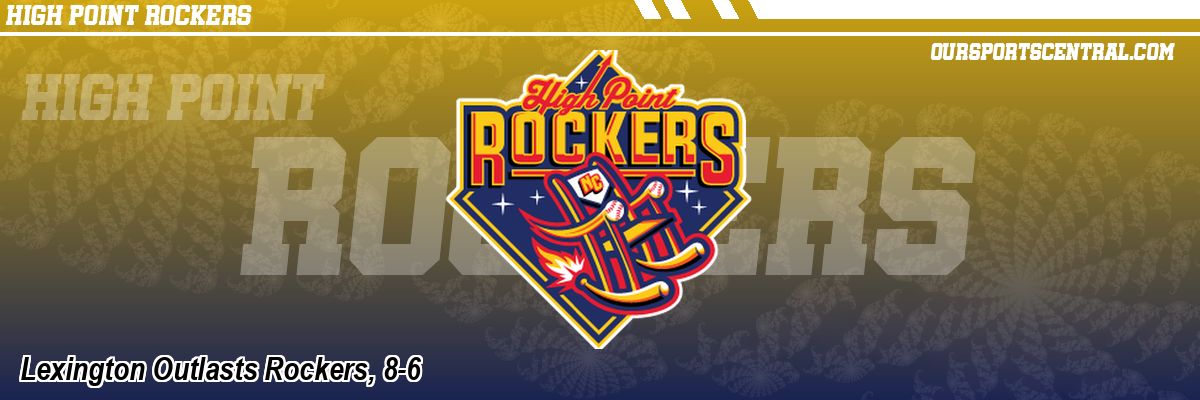 Lexington Outlasts Rockers, 8-6