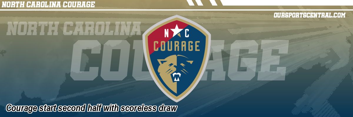 Courage start second half with scoreless draw