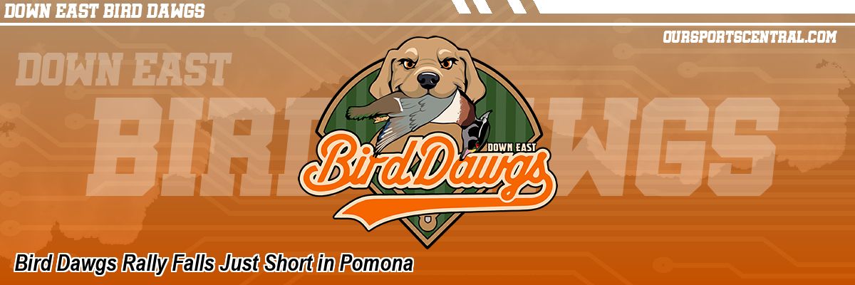 Bird Dawgs Rally Falls Just Short in Pomona