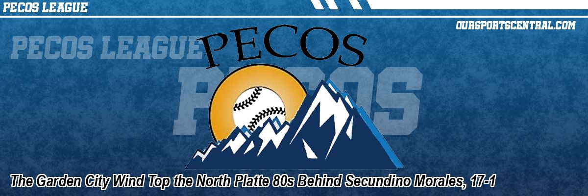 The Garden City Wind Top the North Platte 80s Behind Secundino Morales, 17-1