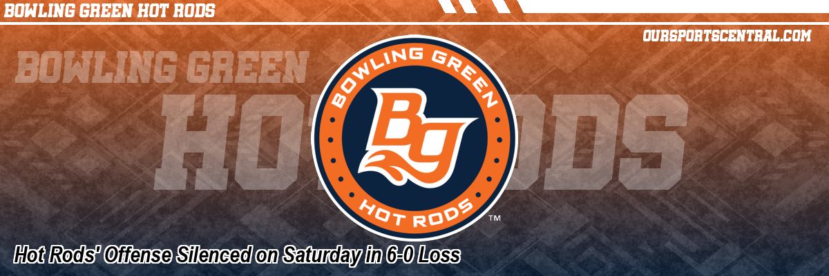Hot Rods' Offense Silenced on Saturday in 6-0 Loss