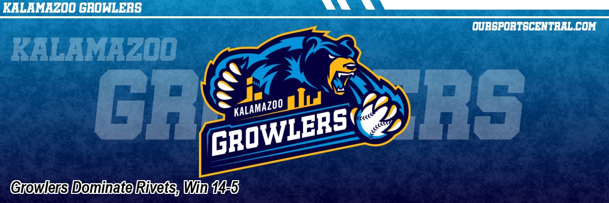 Growlers Dominate Rivets, Win 14-5