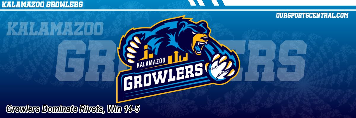 Growlers Dominate Rivets, Win 14-5