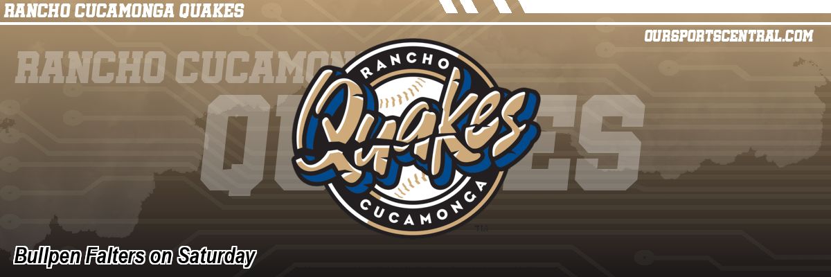 Bullpen Falters on Saturday