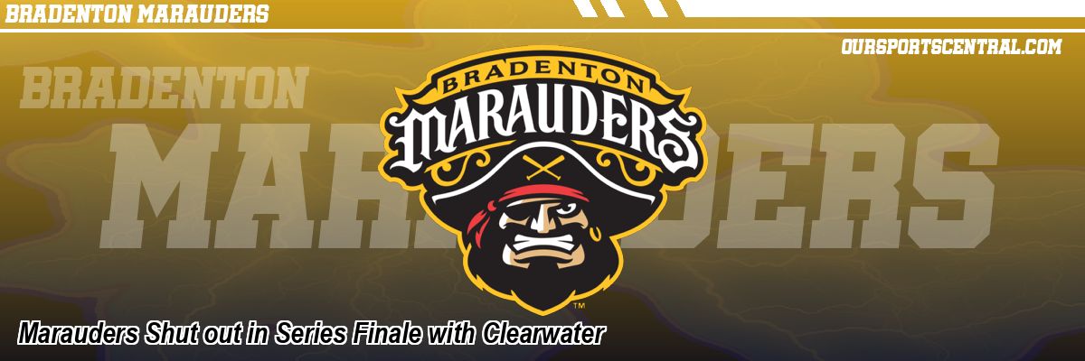Marauders Shut out in Series Finale with Clearwater