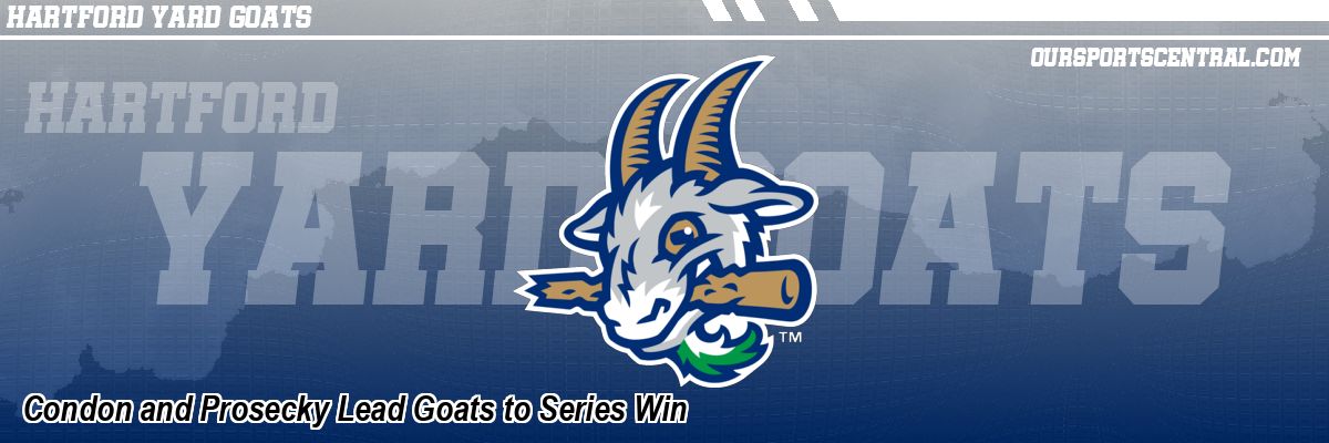 Condon and Prosecky Lead Goats to Series Win